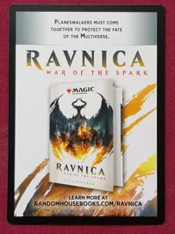 Magic The Gathering WAR OF THE SPARK VOJA FRIEND TO ELVES token card MTG - Image 2