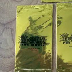 1996 Yugioh The Movie Card Sealed X3 Packs - Image 3