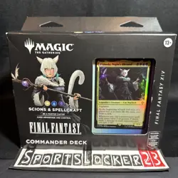 Magic The Gathering Final Fantasy Scions And Spellcraft Commander Deck FREE SHIP - Image 1