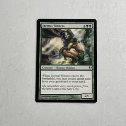 Magic The Gathering MTG Duel Decks Izzet vs. Golgari -- Eternal Witness 55/90 - Image 1