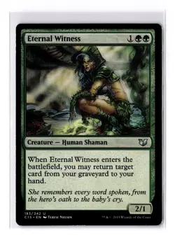 MTG - Eternal Witness 183/342 Commander 2015 Regular - LP - Magic The Gathering - Image 1