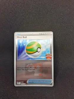 Nest Ball Holo 181/198 EUIC International Europe Stamped Promo 2024 Pokemon Card - Image 1