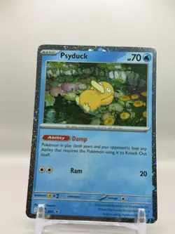 Psyduck 007 - Pokemon Black Star Promo - Cosmos Foil - Mega Evolution NM/M - Image 3