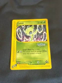 Pokemon TCG - Celebi 50 - Pokemon 4 Ever - Wizards Black Star Promos e reader lp - Image 1