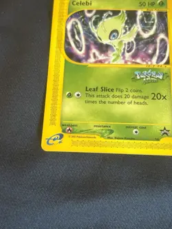 Pokemon TCG - Celebi 50 - Pokemon 4 Ever - Wizards Black Star Promos e reader lp - Image 4