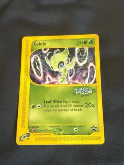 Pokemon TCG - Celebi 50 - Pokemon 4 Ever - Wizards Black Star Promos e reader lp - Image 5