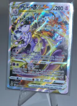 Pokemon TCG Mewtwo Galarian Gallery GG44 and Charizard SWSH262 Blackstar Promo - Image 1