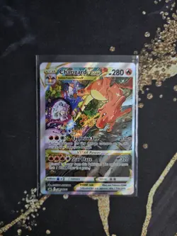 Pokemon TCG Charizard VSTAR Black Star Promo SWSH262 NM - Image 1