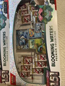 Pokemon TCG Scarlet & Violet 151 Blooming Waters Premium Collection (2-Box Lot) - Image 3