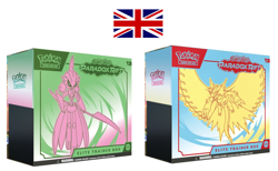 Pokemon ETB Elite Trainer Box PARADOX RIFT Iron Valiant + Roaring Moon - Image 1