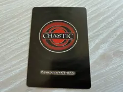 Chaotic Symmetry Slam 62/100 SS 1st Edition Foil Playing Card Rare - Image 2