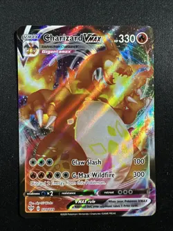 Charizard VMAX 020/189 Darkness Ablaze Holo Card Pokemon English - Image 1