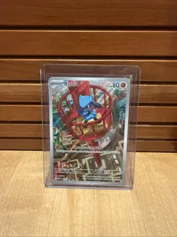 Pokemon TCG Riolu Mega Evolution ETB Promo Card 010 Near Mint - Image 1