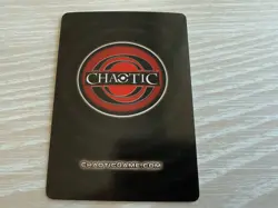 Chaotic Song of Desperation 82/100 SS 1st Edition Foil Rare Card TCG - Image 2