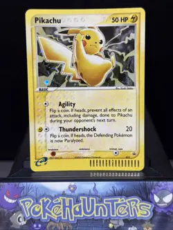 Pokemon Card Pikachu 012 Black Star Promo Holo Rare Swirl 10th Anniversary LP - Image 1