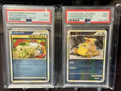 Pokemon PSA 9 Graded Card Lot (2) Japanese Vintage 1st Edition Kangaskhan Rev - Image 1