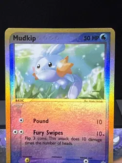 Pokemon Card Mudkip 010 Nintendo Black Star Promo Reverse Holo Near Mint - Image 2