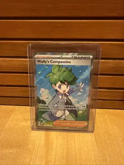Pokemon TCG Wallys Compassion Trainer Card Mega Evolution 176/132 - Image 1