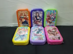 One Piece Card Game Mini Tin Pack Set Vol.2 - Set of 6 (TS-02) (Japanese/BN) - Image 1