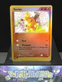 Pokemon Card Torchic 008 Nintendo Reverse Holo Black Star Promo Near Mint - Image 1