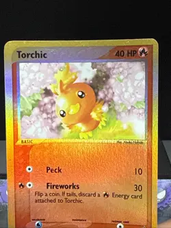 Pokemon Card Torchic 008 Nintendo Reverse Holo Black Star Promo Near Mint - Image 2