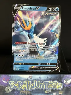 Pokemon Card Empoleon V 040/163 Battle Styles Half Art Ultra Rare NM - Image 1