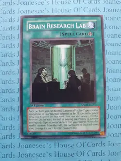 ANPR-EN057 Brain Research Lab Yu-Gi-Oh Card 1st Edition New - Image 1