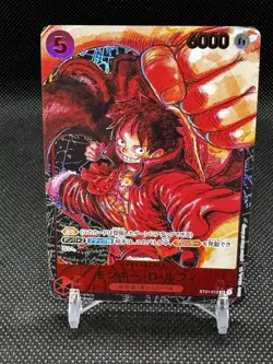 Onepiece Card Monkey D. Luffy SR ST01-012 st01 Straw Hat Crew Japanese [PARALLEL - Image 1