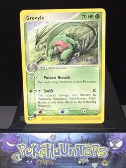 Pokemon Card Grovyle 004 e League Winner STAMPED Nintendo Promos Near Mint - Image 1