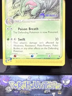 Pokemon Card Grovyle 004 e League Winner STAMPED Nintendo Promos Near Mint - Image 3