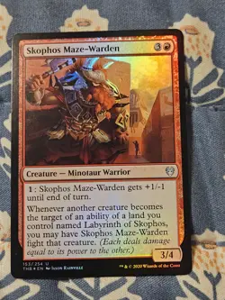 Skophos Maze-Warden FOIL (153) Theros Beyond Death THB MTG Magic - Image 3