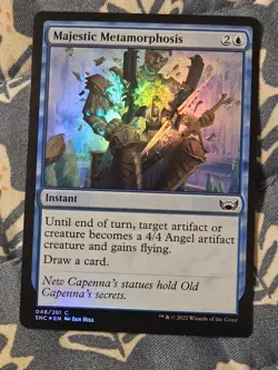 Majestic Metamorphosis FOIL Streets of New Capenna #048/281 MTG Magic - Image 1