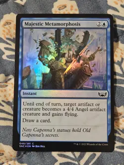 Majestic Metamorphosis FOIL Streets of New Capenna #048/281 MTG Magic - Image 4
