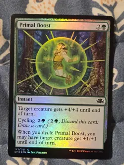 Primal Boost FOIL Dominaria Remastered Foil Magic MTG - Image 2