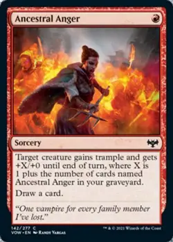 Ancestral Anger - Near Mint MTG Innistrad: Crimson Vow - Image 1