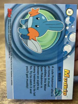 2003 TOPPS POKEMON ADVANCED #58 MUDKIP - Image 4