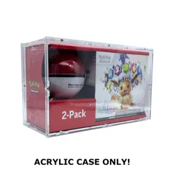 Acrylic Case fits Pokemon ETB + Pokeball Sam's Club Bundle - Image 1