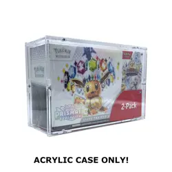 Acrylic Case fits Pokemon Costco 2-Pack ETB und Booster Bundle - Image 1