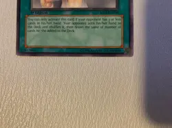 Mind Wipe - SOD-EN039 - Common - 1st Edition SOD - Soul of the Duelist YuGiOh - Image 3