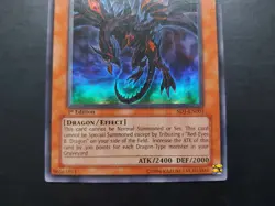 Yugioh - Red-Eyes Darkness Dragon SD1-EN001 Ultra Rare 1st Edition - Image 3