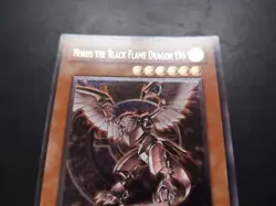 Yugioh - Horus the Black Flame Dragon LV6 SOD-EN007 Ultimate Rare 1st Edition - Image 4