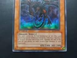 Yugioh - Red-Eyes Darkness Dragon SD1-EN001 Ultra Rare 1st Edition - Image 3