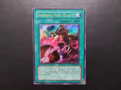 Yugioh - Inferno Fire Blast SOD-EN042 Ultra Rare 1st Edition - Image 1