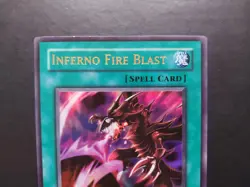Yugioh - Inferno Fire Blast SOD-EN042 Ultra Rare 1st Edition - Image 2