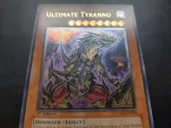 Yugioh - Ultimate Tyranno POTD-EN020 Ultimate Rare 1st Edition - Image 5