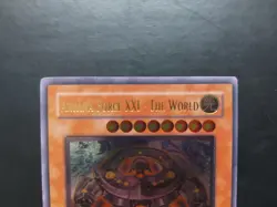 Yugioh - Arcana Force XXI - The World LODT-EN016 Ultimate Rare 1st Edition - Image 2