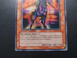 Yugioh - Swift Gaia the Fierce Knight CT1-EN004 Super Rare Misprint - Image 3