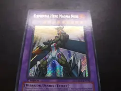 Yugioh - Elemental Hero Magma Neos TAEV-EN043 Secret Rare - Image 5