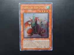 Yugioh - Harpie's Pet Baby Dragon EOJ-EN013 Ultimate Rare 1st Edition - Image 1