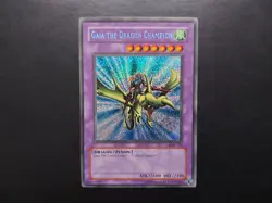 Yugioh - Gaia the Dragon Champion LOB-125 Secret Rare - Image 1